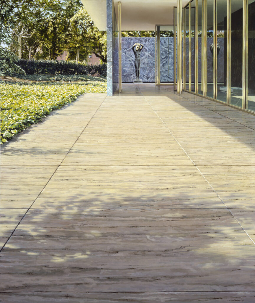 Het Mies van der Rohe paviljoen