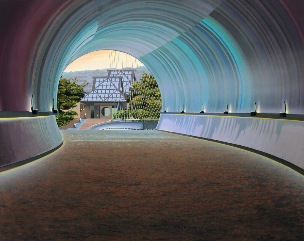 Toegang tot het Mihomuseum, Kyoto
