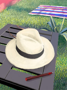 Hat and Pen