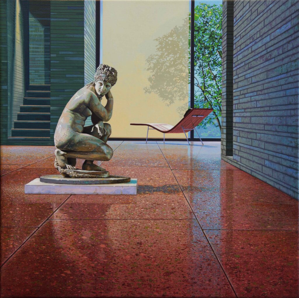 Aphrodite after the bath